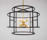 Zeugma HD114 Aged Iron & Gold Lantern