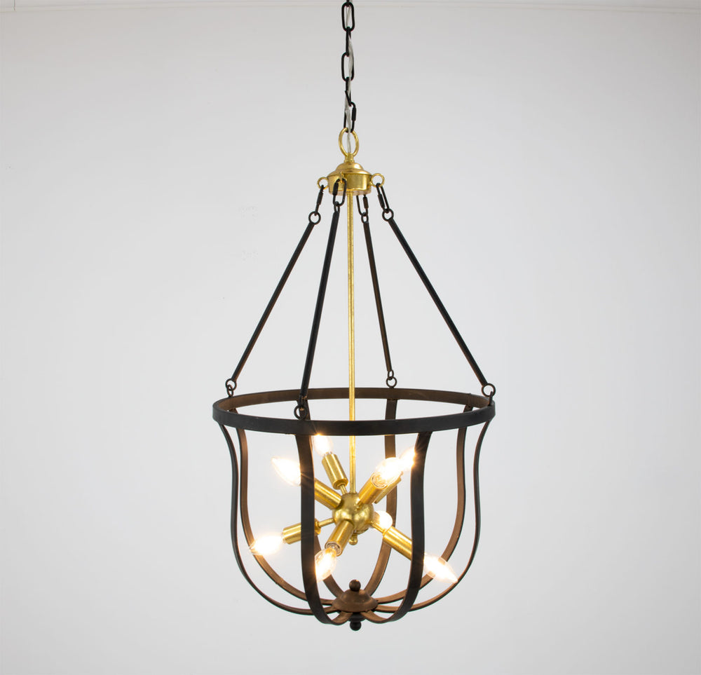 Zeugma HD117 Aged Iron & Gold Lantern