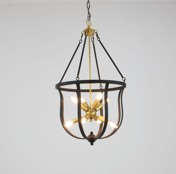 Zeugma HD117 Aged Iron & Gold Lantern