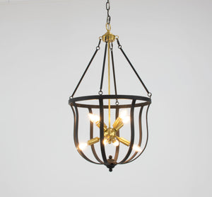 Zeugma HD117 Aged Iron & Gold Lantern