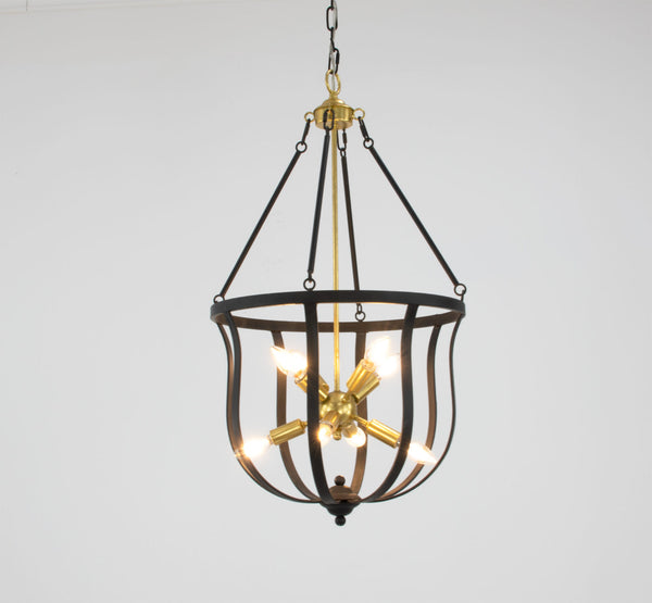 Zeugma HD117 Aged Iron & Gold Lantern