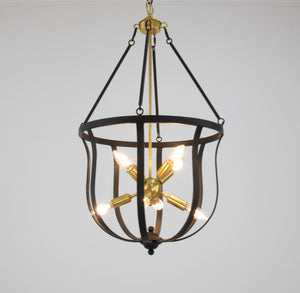 Zeugma HD117 Aged Iron & Gold Lantern
