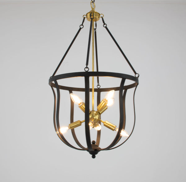 Zeugma HD117 Aged Iron & Gold Lantern
