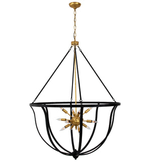 Zeugma HD118 Aged Iron & Gold Lighting
