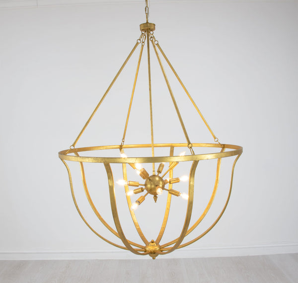 Zeugma HD118 Gold Chandelier