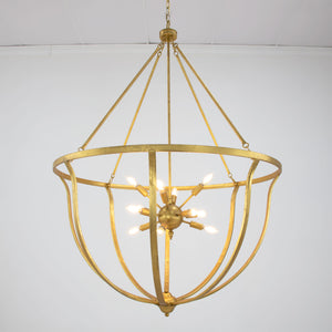 Zeugma HD118 Gold Chandelier