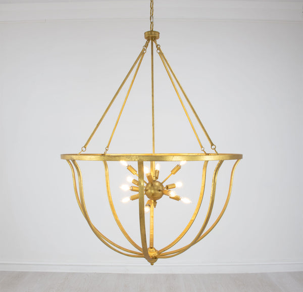 Zeugma HD118 Gold Chandelier