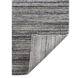 AMER Rugs Heaven HEA-1 Hand-Loomed Striped Transitional Area Rug Silver 12' x 15'