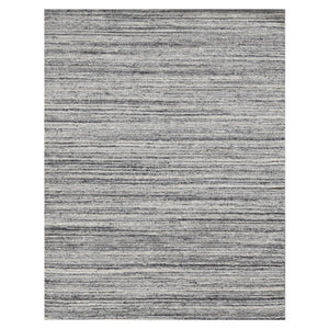 AMER Rugs Heaven HEA-1 Hand-Loomed Striped Transitional Area Rug Silver 12' x 15'