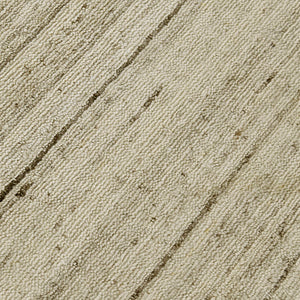 AMER Rugs Heaven HEA-3 Hand-Loomed Striped Transitional Area Rug Ivory 12' x 15'