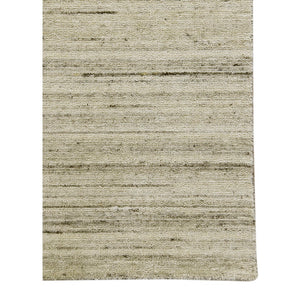 AMER Rugs Heaven HEA-3 Hand-Loomed Striped Transitional Area Rug Ivory 12' x 15'