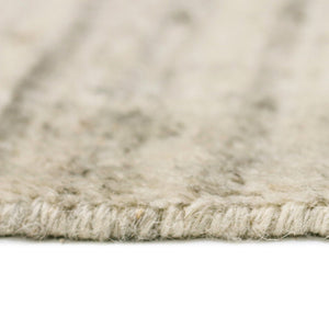 AMER Rugs Heaven HEA-3 Hand-Loomed Striped Transitional Area Rug Ivory 12' x 15'