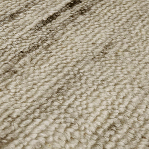 AMER Rugs Heaven HEA-3 Hand-Loomed Striped Transitional Area Rug Ivory 12' x 15'