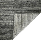 AMER Rugs Heaven HEA-6 Hand-Loomed Striped Transitional Area Rug Dark Gray 12' x 15'