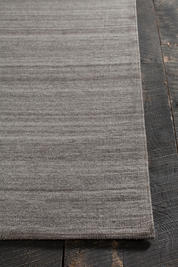 Chandra Rugs Hedonia 70% Wool + 30% Viscose Hand-Woven Cotemporary Flatweave Rug Grey 7'9 x 10'6