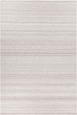 Chandra Rugs Hedonia 70% Wool + 30% Viscose Hand-Woven Cotemporary Flatweave Rug Silver 7'9 x 10'6