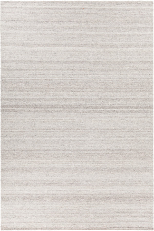 Chandra Rugs Hedonia 70% Wool + 30% Viscose Hand-Woven Cotemporary Flatweave Rug Silver 7'9 x 10'6