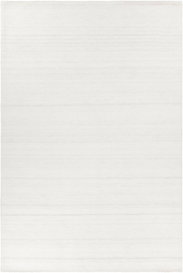 Chandra Rugs Hedonia 70% Wool + 30% Viscose Hand-Woven Cotemporary Flatweave Rug Ivory 7'9 x 10'6