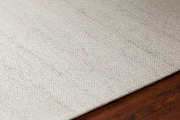 Chandra Rugs Hedonia 70% Wool + 30% Viscose Hand-Woven Cotemporary Flatweave Rug Ivory 7'9 x 10'6