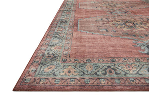 Loloi Heidi HEI-05 100% Polyester Pile Power Loomed Traditional Rug HEIDHEI-05SQAQ86B6