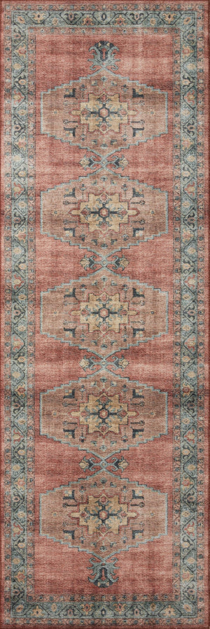 Loloi Heidi HEI-05 100% Polyester Pile Power Loomed Traditional Rug HEIDHEI-05SQAQ86B6