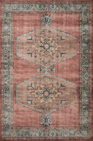 Loloi Heidi HEI-05 100% Polyester Pile Power Loomed Traditional Rug HEIDHEI-05SQAQ86B6