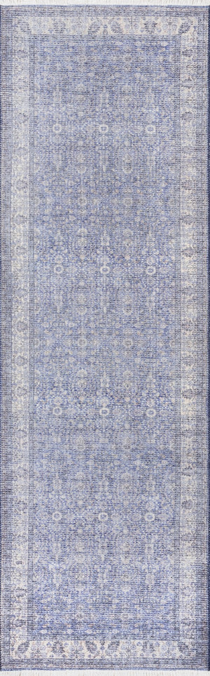 Momeni Helena HEL-4 Machine Made Traditional Oriental Indoor Area Rug Blue 8' x 10' HELENHEL-4BLU80A0