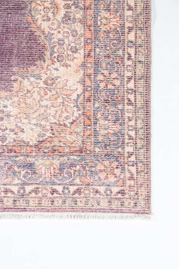 Momeni Helena HEL-5 Machine Made Traditional Medallion Indoor Area Rug Plum 8' x 10' HELENHEL-5PLM80A0
