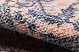 Momeni Helena HEL-7 Machine Made Traditional Medallion Indoor Area Rug Denim 8' x 10' HELENHEL-7DNM80A0