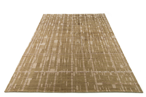 Loloi Hermitage HE-03 75% Wool, 20% Viscose, 5% Silk Hand Knotted Transitional Rug HERMHE-03AR00A0D6