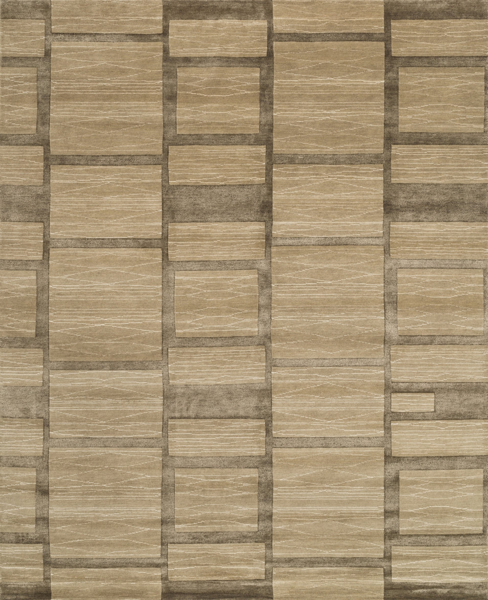 Loloi Hermitage HE-08 75% Wool, 20% Viscose, 5% Silk Hand Knotted Transitional Rug HERMHE-08AS0086B6