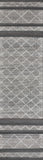 Momeni Hermosa HRM-2 Hand Woven Contemporary Geometric Indoor Area Rug Grey 8'9" x 11'9" HERMOHRM-2GRY89B9