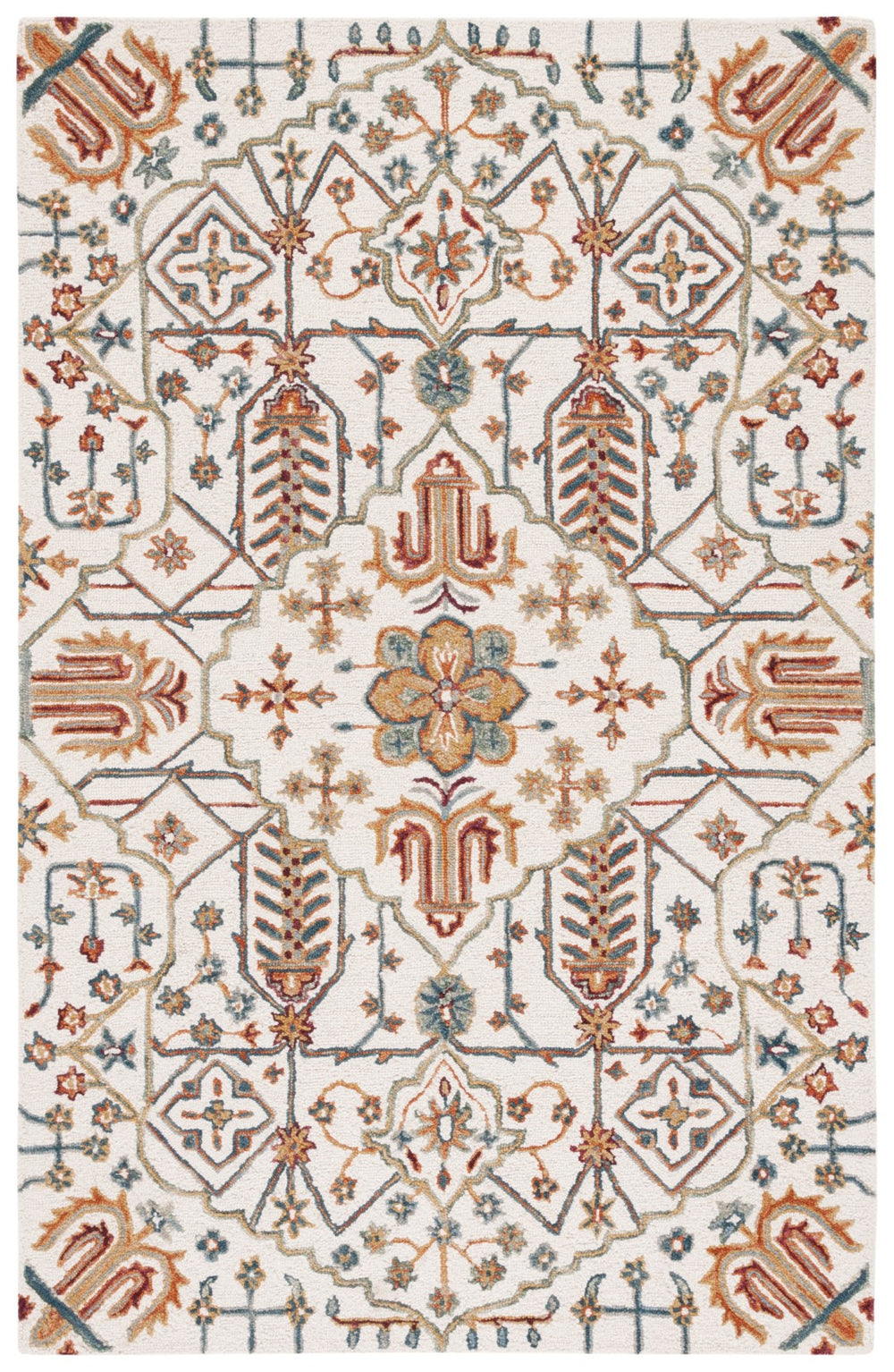 Safavieh Heritage 278 Hand Tufted Wool Traditional Rug HG278A-8