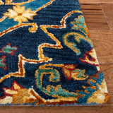 Heritage 475 Hand Tufted 80% Wool, 20% Cotton  Rug Navy / Yellow 80% Wool, 20% Cotton HG475N-5