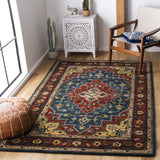 Safavieh Heritage 923 Hand Tufted 80% Wool/10% Cotton/10% Latex Traditional Rug HG923M-9