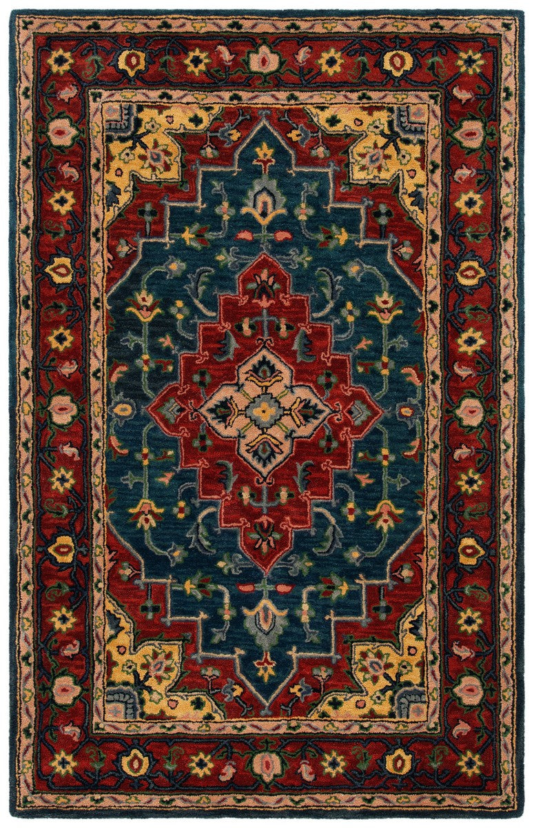 Safavieh Heritage 923 Hand Tufted 80% Wool/10% Cotton/10% Latex Traditional Rug HG923M-9