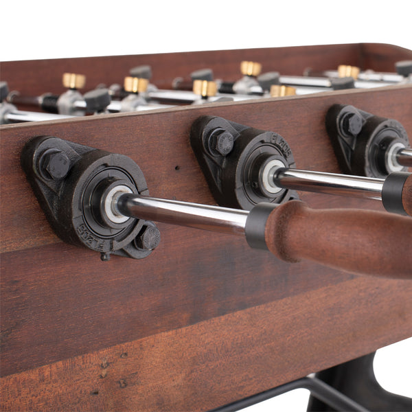 Foosball Burnt Umber Wood Gaming Table