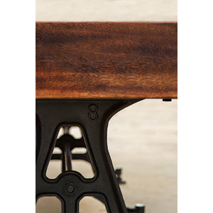 Shuffleboard Burnt Umber Wood Gaming Table