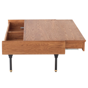 Distrikt Hard Fumed Wood Coffee Table