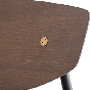 Kink Smoked Wood Occasional Chair