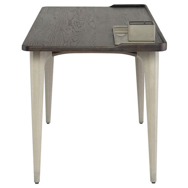 Salk Seared Wood Desk Table