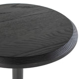 Exeter Black Wood Side Table