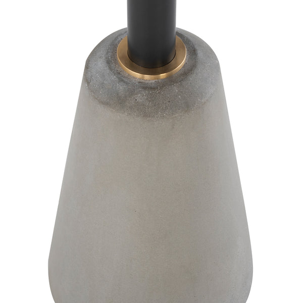 Exeter Seared Wood Side Table