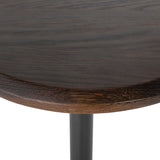 Exeter Seared Wood Side Table