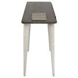 Exeter Seared Wood Side Table