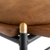 Kink Hard Fumed Wood Dining Chair