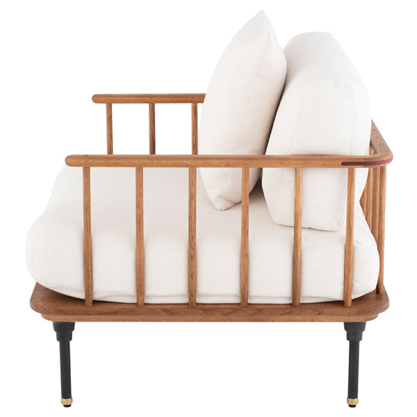 Distrikt Fumed Wood Single Seat Sofa