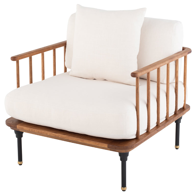 Distrikt Fumed Wood Single Seat Sofa