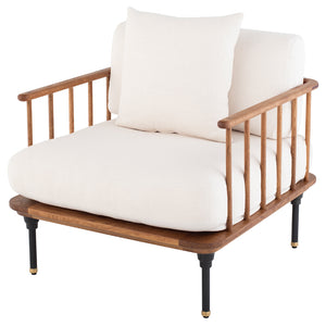 Distrikt Fumed Wood Single Seat Sofa