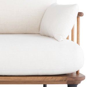 Distrikt Fumed Wood Triple Seat Sofa